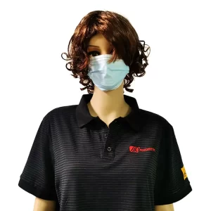 Black Stripe ESD T Shirts Unisex 96% Cotton 4% Conductive Fiber - Image 3