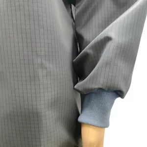 5mm Grid Cleanroom Lab Factory Anti Static ESD Suit Customized Sizes - Image 4