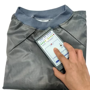 5mm Grid Cleanroom Lab Factory Anti Static ESD Suit Customized Sizes - Image 5