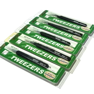 Stainless Steel ESD Safe Tweezers For Cleanroom High Precision - Image 3