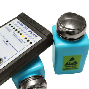 Antistatic Plastic Alcohol Solvent ESD Dispenser Bottle 6OZ Blue - Image 3