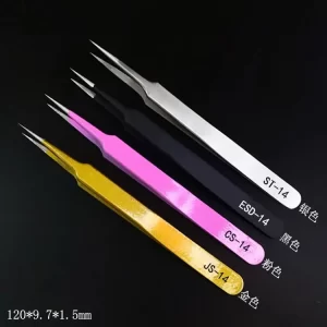 Colorful Makeup Eyelash Extension Tweezers Customized - Image 4