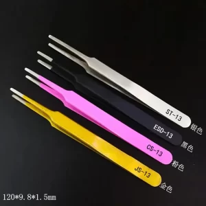 Colorful Makeup Eyelash Extension Tweezers Customized - Image 3