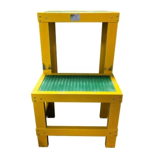 Electricians 2 Steps FRP/GRP Insulation Ladders Size 50x60x80cm - Image 4