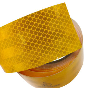 Ultra Strong PET Yellow Reflective Tape For Truck Highway - Image 3