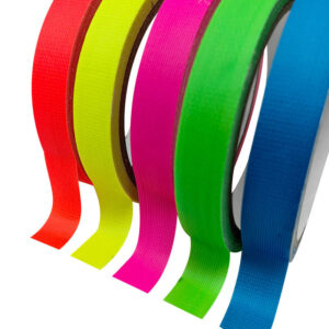 7 Colors Neon Gaffer Cloth Tape Fluorescent UV Blacklight For UV Party - Image 2