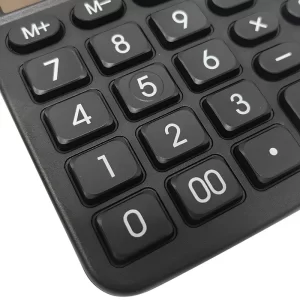 Black ESD Calculator Dust Free 12 Digits Cleanroom Office Anti Static Calculator - Image 5