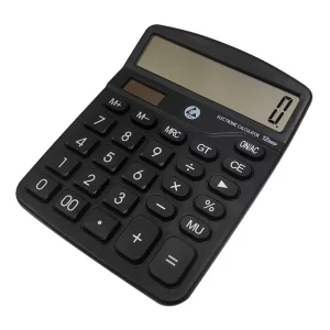 Black Dust Free 12 Digits ESD Calculator Cleanroom Office Anti Static Calculator - Image 2