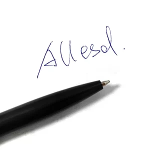 0.5mm ABS Plastic ESD Antistatic Ball Point Pen For Cleanroom Office - Image 3
