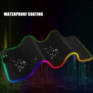 Colorful RGB Gaming Mouse Pad Wireless Charging Waterproof Mouse Pad XXL 800*300*4mm - Image 3