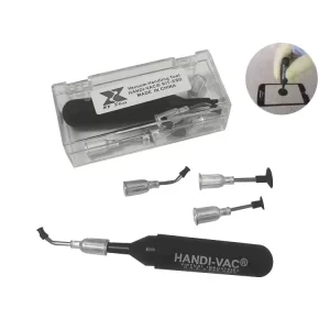 HANDI-VAC IC Vacuum Suction Black Mini Antistatic ESD Vacuum Pen With 4 Suction Headers - Image 1