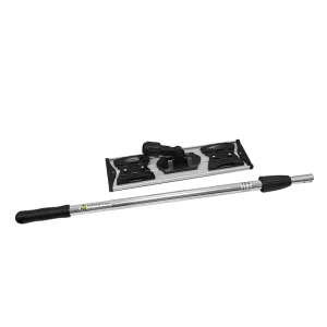 Cleanroom Industrial Microfiber Mop Cloth Antistatic ESD Dust Free Purified Aluminum Flat Mop - Image 2