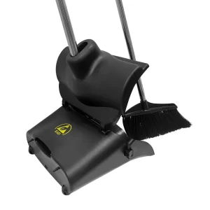 Cleanroom Industrial Antistatic Plastic Brush Broom Foldable Dustpan ESD Broom Dustpan Set - Image 3