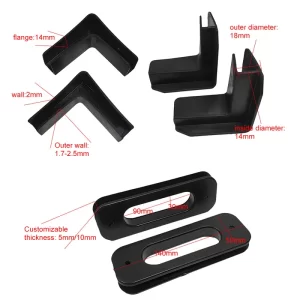 "U" Shaped Edge Strip Corner Protection ESD Anti Static Plastic Box Accessories - Image 5
