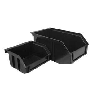 Electronic ESD SMT Rack Black PCB Packing Storage Plastic Circulation Antistatic Bin - Image 4