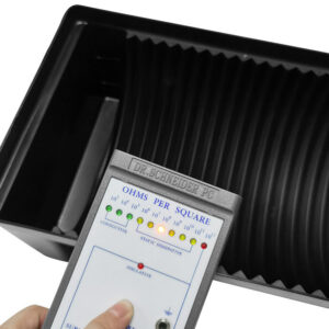 Cleanroom Laboratory SMT PCB Arc Ring ESD Plastic Trays Box 26 Slot Storage Rack Insert Plate Antistatic Tray - Image 3