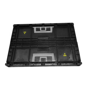Folding Electronic Components Container Box Antistatic Box Bin Pallets Plastic PCB ESD Storage Box - Image 2