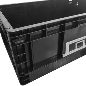 Folding Electronic Components Container Box Antistatic Box Bin Pallets Plastic PCB ESD Storage Box - Image 3