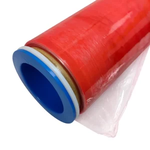 500MM Red Transparent Anti-Static LDPE Wrapping Film ESD Stretch Film - Image 4