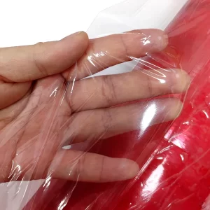 500MM Red Transparent Anti-Static LDPE Wrapping Film ESD Stretch Film - Image 3