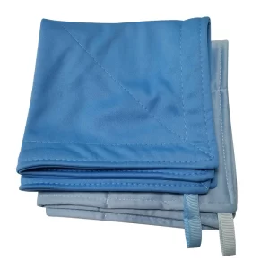 Cleanroom Lab ESD High Absorbent Reusable Washable Lint Free Microfiber Cloth Rags - Image 1