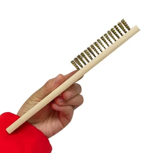 205cm Electronic Component Cleaning Steel Wire Brush Copper Plated Steel Brush - Image 3