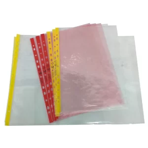 11 Hole Pink or Yellow Cleanroom File Bag A4 A3 Dust-Free ESD Anti-Static Document Bag - Image 5