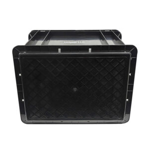 Esd Anti Static Turnover Box Large Black Car Parts Injection Molded Plastic Box Anti Static Plastic Box - Image 3
