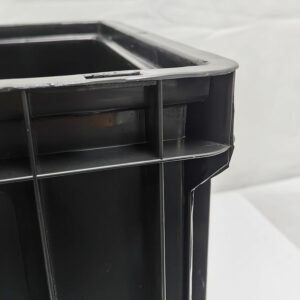 Esd Anti Static Turnover Box Large Black Car Parts Injection Molded Plastic Box Anti Static Plastic Box - Image 4