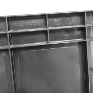 600*400*230mm Black ESD Antistatic Plastic Box Electronic Parts Box Anti-Static Box for Electronics Industry - Image 5