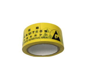 Acrylic Adhesive Yellow Vinyl Floor Tape For Marking Off ESD Protected Areas - Image 3