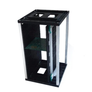 Easy Operation ESD PCB Magazine Rack Top And Bottom Plastic Screw Adjustable - Image 1