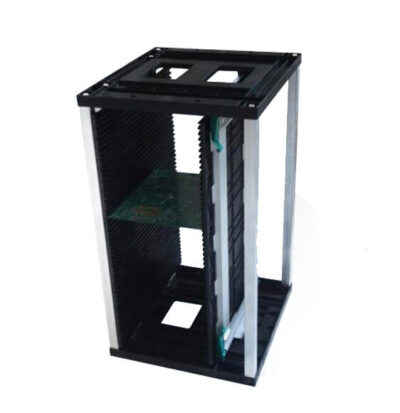 Easy Operation ESD PCB Magazine Rack Top And Bottom Plastic Screw Adjustable - Image 1