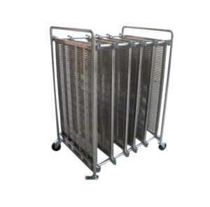 Large Capacity ESD Magazine Rack ESD Handling Carts Width 520mm Pitch 17mm - Image 1