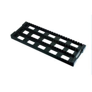 H Style 25 Slots ESD Magazine Rack PCB Handling Trays Conductive Polypropylene Material - Image 1