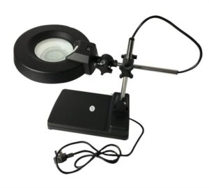 ESD Safe Fluorescent Illuminated Magnifying Lamp Desktop Lens T9 22 Watt - Image 3