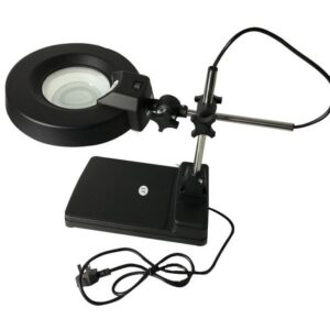 ESD Safe Fluorescent Illuminated Magnifying Lamp Desktop Lens T9 22 Watt - Image 3