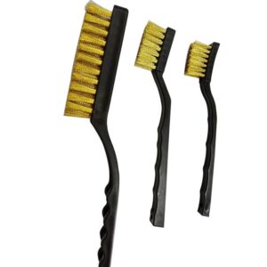 Teeth Shape ESD Safe Brush Conductive Plastic Handle With Synthetics Fibers - Image 2