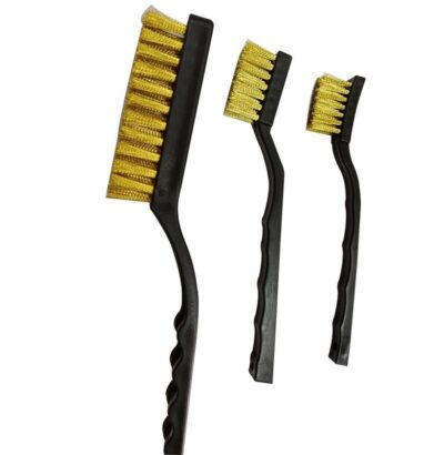 Teeth Shape ESD Safe Brush Conductive Plastic Handle With Synthetics Fibers - Image 2