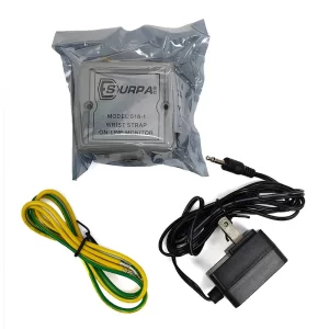 Authentic SURPA 518-1 Electrostatic Ring Online Monitor Anti Static Wristband Alarm Grounding Monitor - Image 1