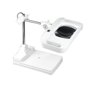 Super Bright Table Top Magnifying Lamp Rectangle Standard Lens Or Optical Lens - Image 2