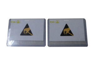 Cleanroom EPA ESD Office Supplies ESD Soft Rigid Hanging Badge Holder And Clip - Image 2