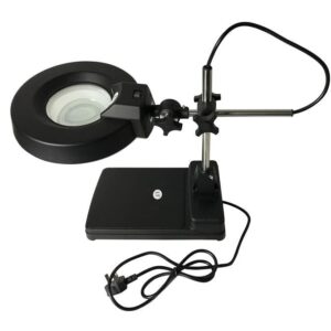 ESD Safe Fluorescent Illuminated Magnifying Lamp Desktop Lens T9 22 Watt - Image 2