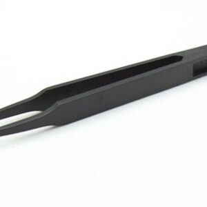 Black Anti Static Tweezers Economic 933 Series Flat Tip Sharp Point All Available - Image 2