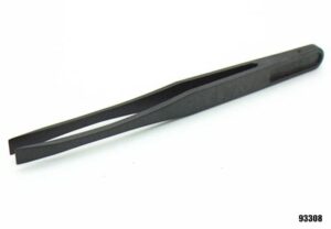 Black Anti Static Tweezers Economic 933 Series Flat Tip Sharp Point All Available - Image 6
