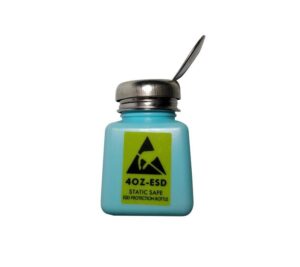 HDPE Surface Coating ESD IPA Dispenser 4OZ 6OZ 8OZ With Stainless Steel Cap - Image 2