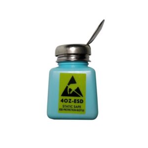 HDPE Surface Coating ESD IPA Dispenser 4OZ 6OZ 8OZ With Stainless Steel Cap - Image 2