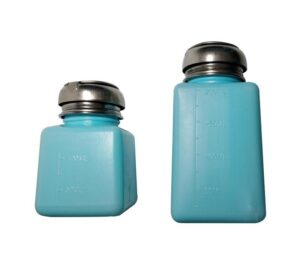 White Blue Pink ESD Dispenser HDPE Solvent Dispenser Press Bottle - Image 4