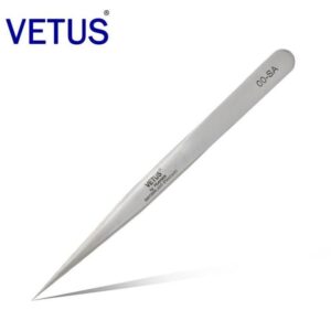 Flat Tip Sharp Point Curved Tip Stainless Steel Forceps Hardness Rockwell Rating 40 HRC - Image 2