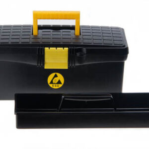 Black Permanent ESD Office Supplies ESD Tool Box For Electronics / Medical Device - Image 2